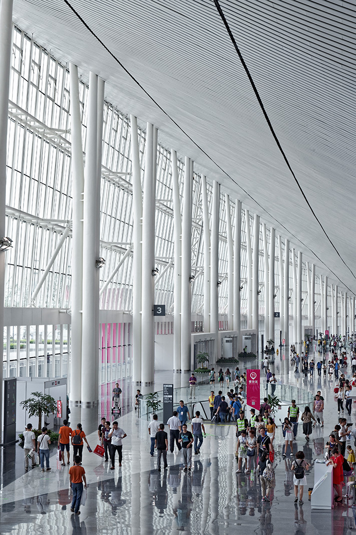 Interior and exterior architectural photography for architects large scale projects including conference centers exhibition centers in China, Asia, and the Middle East by Paul Dingman, architectural photographer