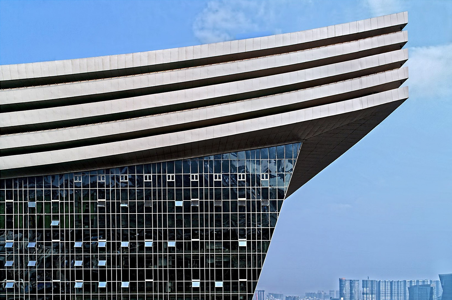 Aerial drone architectural photography of various buildings and projects in China and Asia by Paul Dingman