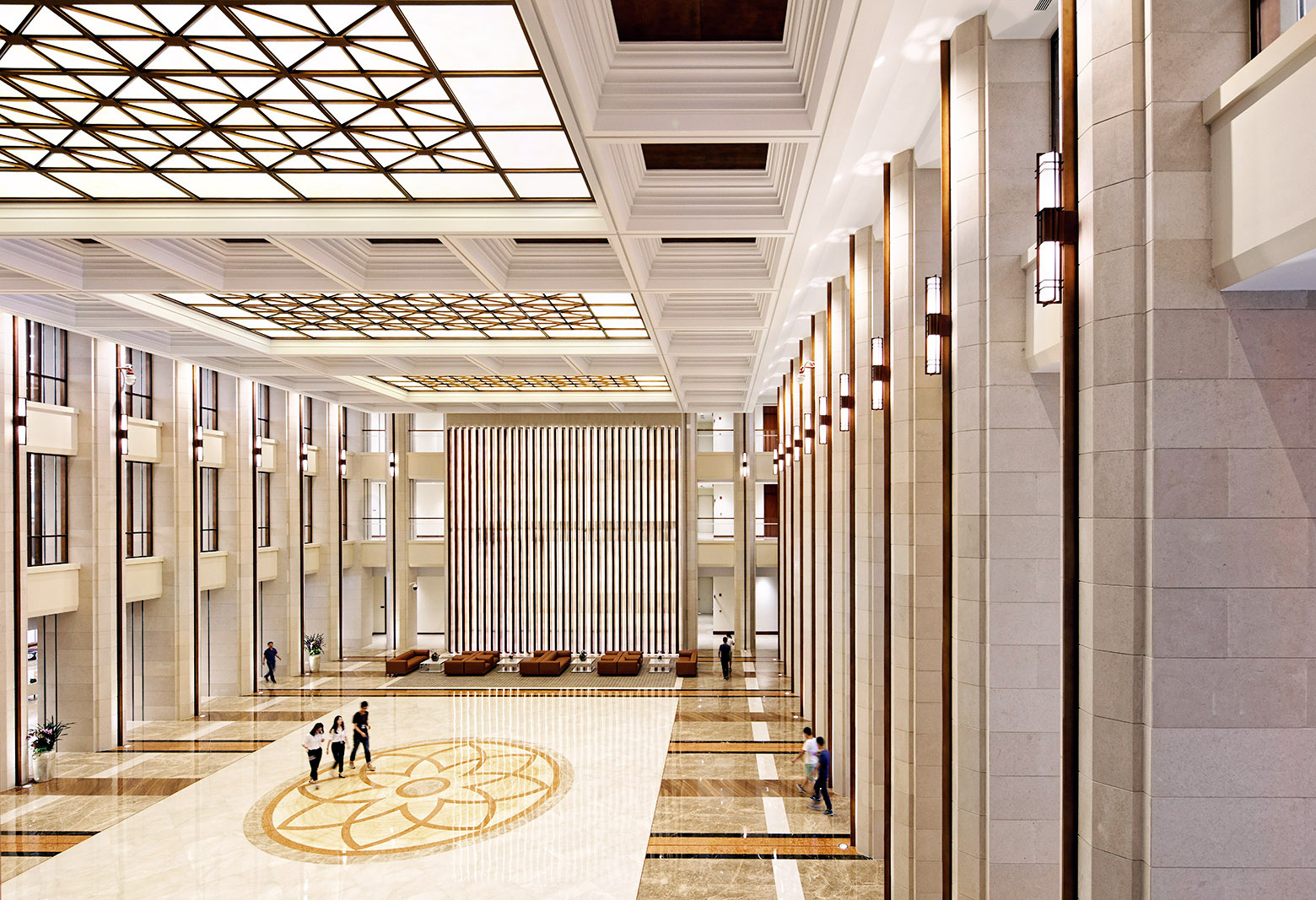 Interior, exterior, and aerial drone architectural photography of the Huawei Financial Center in Shenzhen, China commissioned by HDR Architects. © Paul Dingman architectural photographer