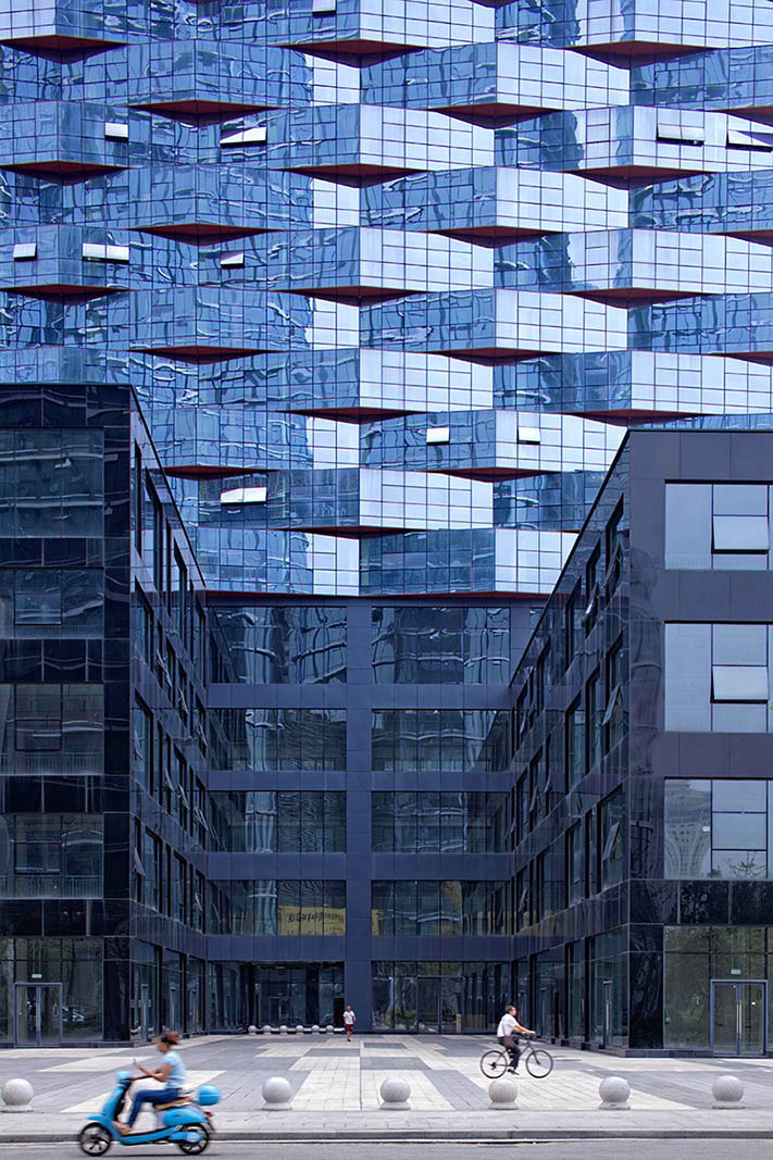 Architectural photography of office building exteriors in China and Asia by Paul Dingman, architectural photographer serving China, Asia, Dubai, and the Middle East.
