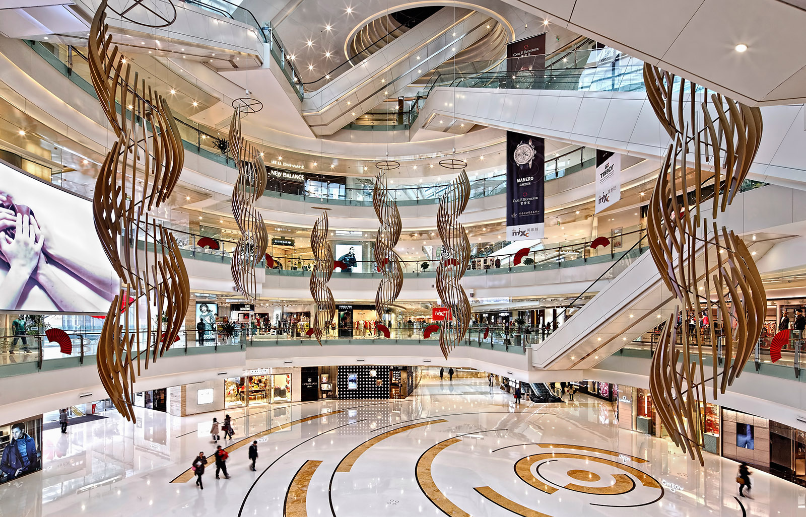Interior and exterior architectural photography for architects of retail malls and stores in China, Asia, and the USA by Paul Dingman, architectural photographer