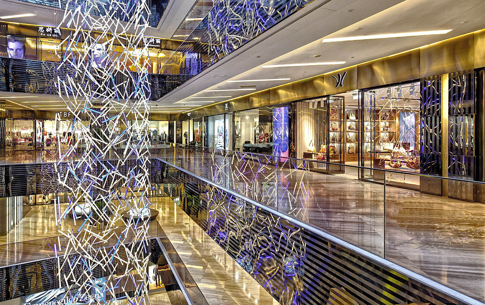 Interior and exterior architectural photography for architects of retail malls and stores in China, Asia, and the USA by Paul Dingman, architectural photographer