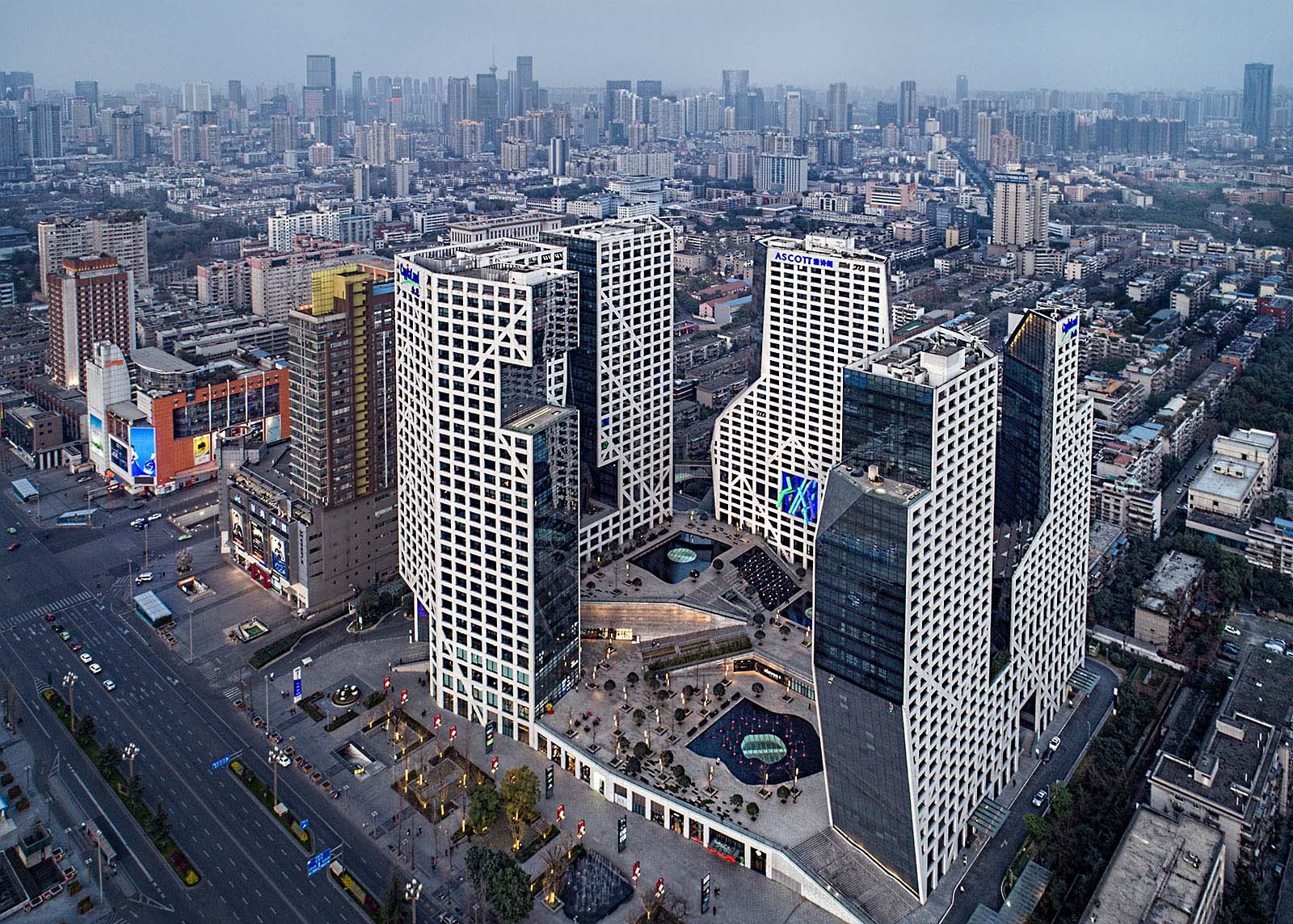 Architectural photography of mixed-use projects in China and Asia by Paul Dingman, architectural photographer serving China, Asia, Dubai, and the Middle East.