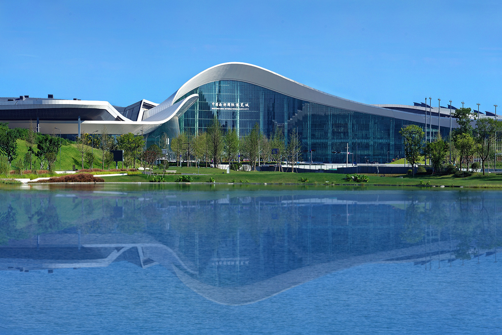 Interior and exterior architectural photography for architects large scale projects including conference centers exhibition centers in China, Asia, and the Middle East by Paul Dingman, architectural photographer