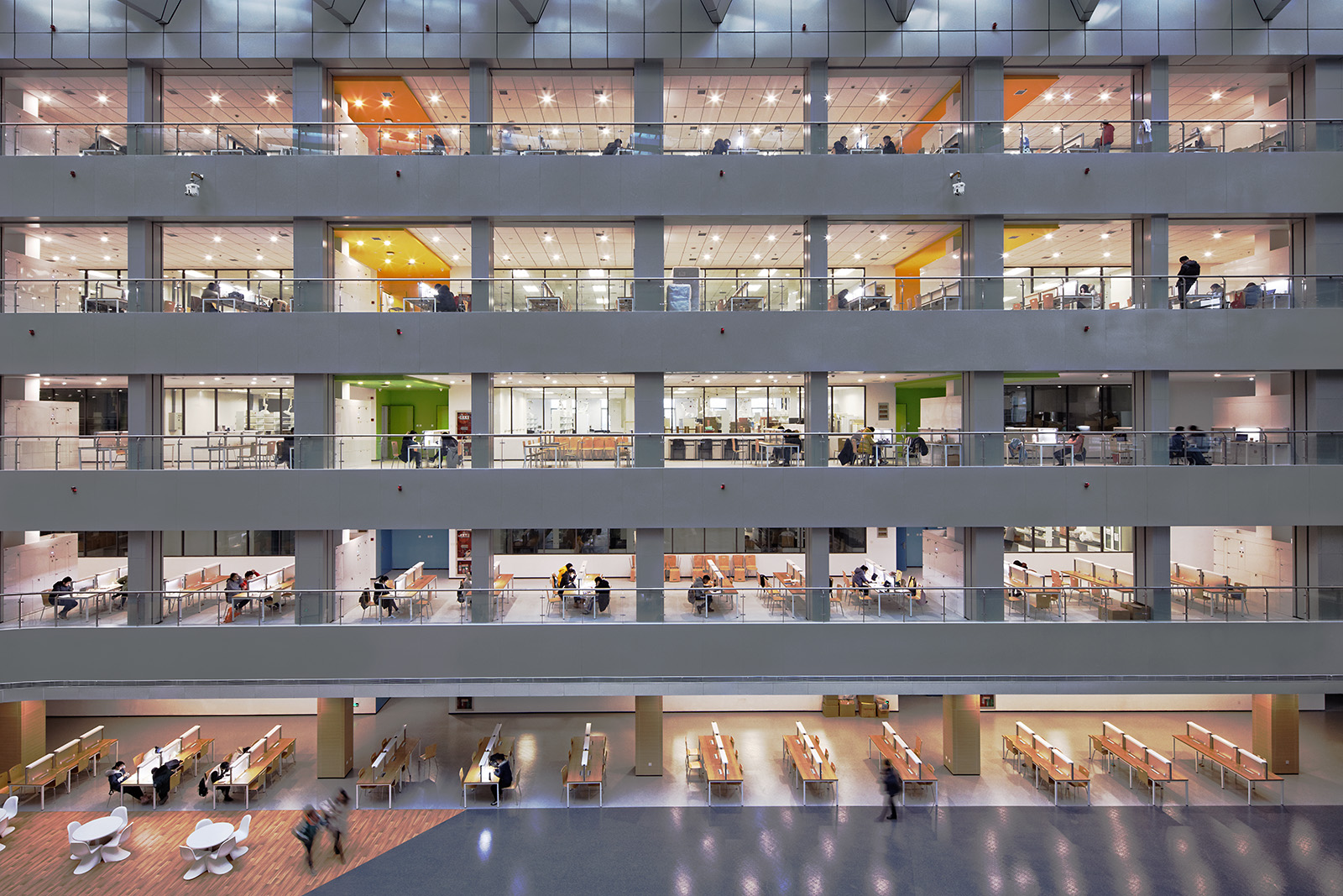 Interior and exterior architectural photography for architects of scientific and research projects in China, Asia, and the USA by Paul Dingman, architectural photographer