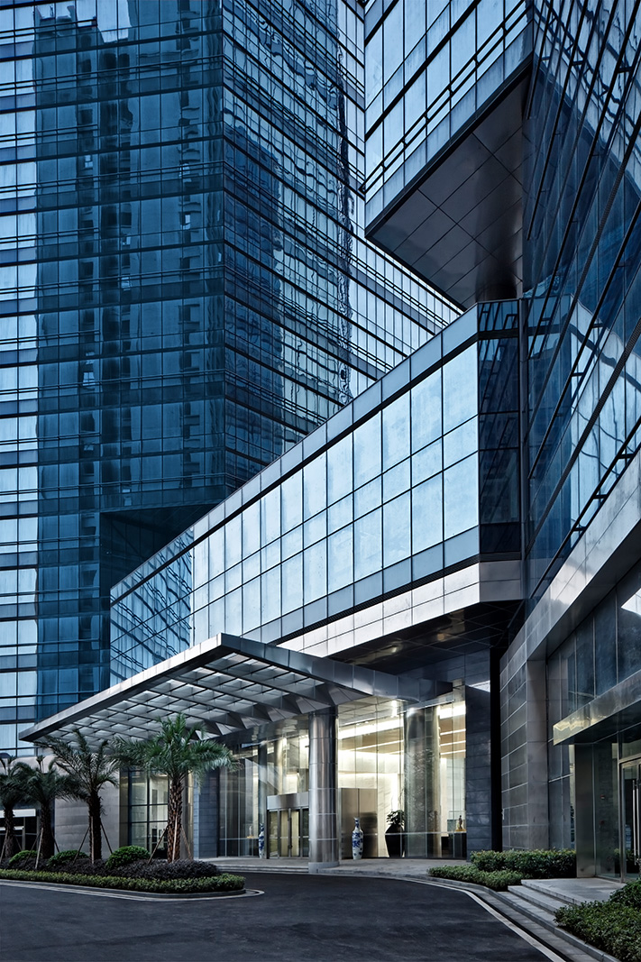 Architectural photography of office building exteriors in China and Asia by Paul Dingman, architectural photographer serving China, Asia, Dubai, and the Middle East.