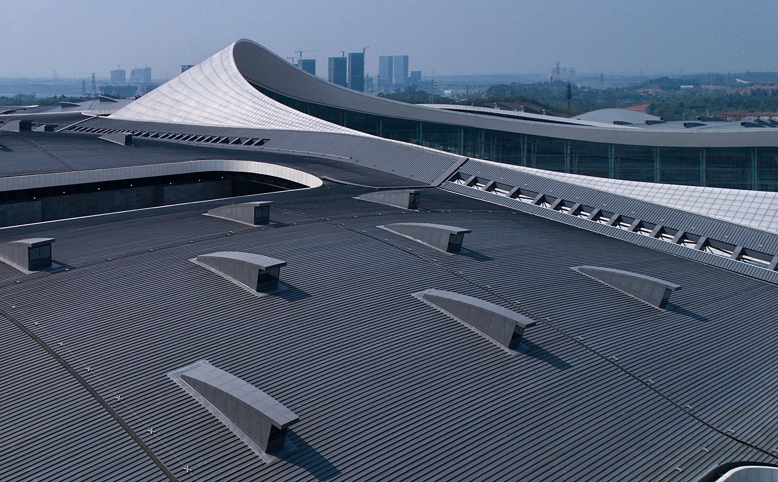 Interior and exterior architectural photography for architects large scale projects including conference centers exhibition centers in China, Asia, and the Middle East by Paul Dingman, architectural photographer